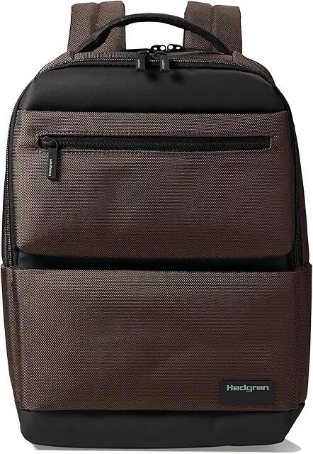 Hedgren 14.1 Drive RFID Laptop Backpack (Uptown Brown) Bags Cover