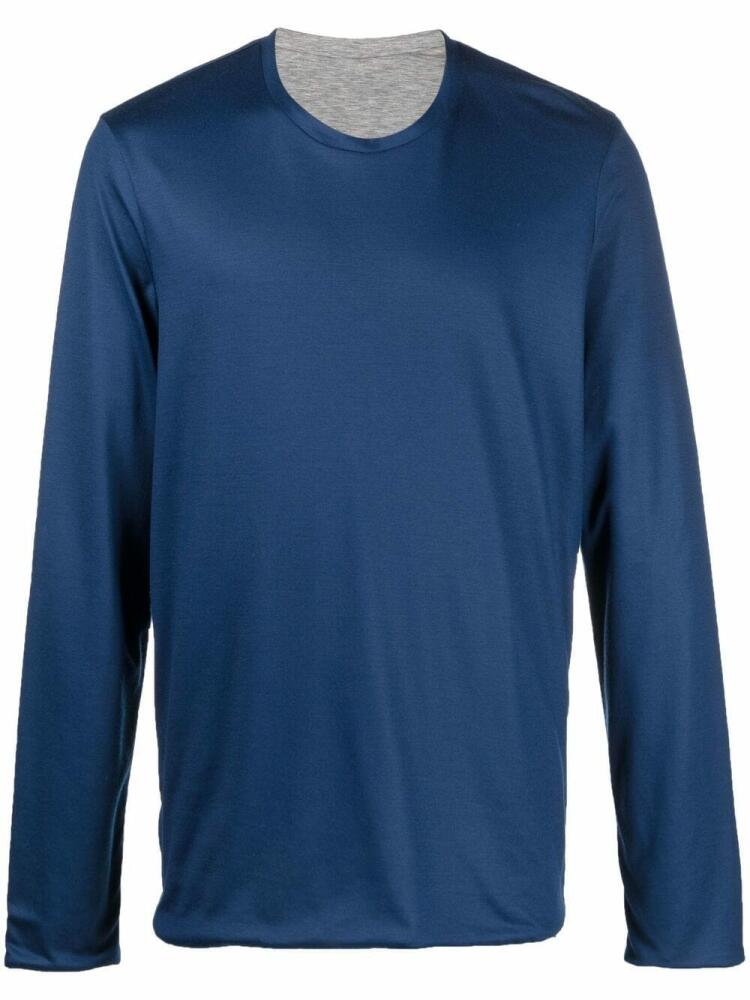 Sease long-sleeved jersey T-shirt - Blue Cover