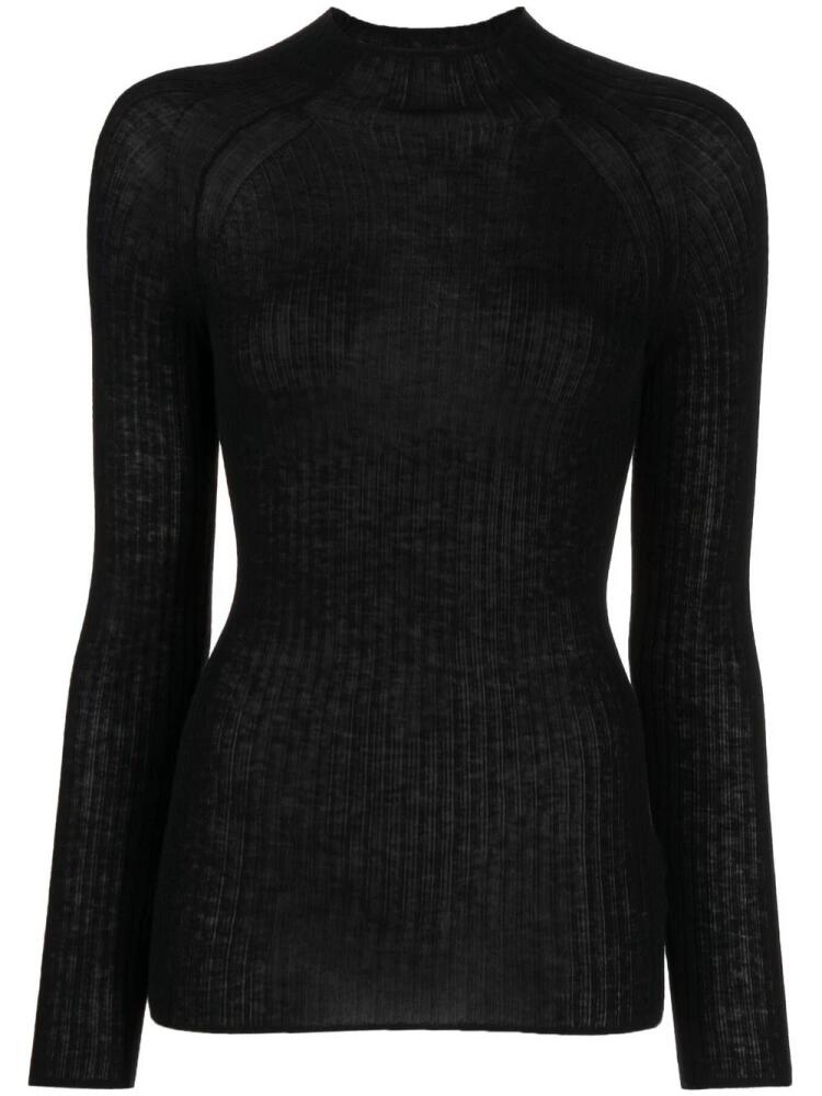 Wolford fine-knit jumper - Black Cover