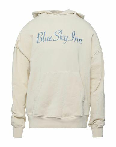 Blue Sky Inn Man Sweatshirt Beige Cotton Cover