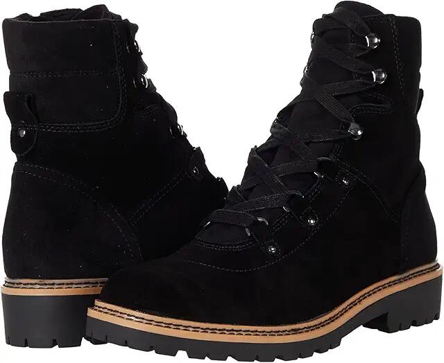 Me Too Santos (Black Suede) Women's Shoes Cover