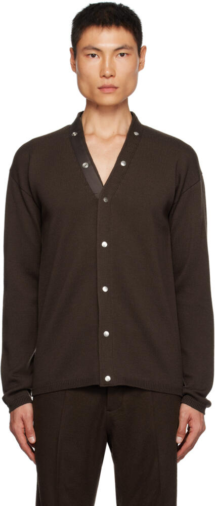 Rick Owens Brown Peter Cardigan Cover