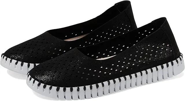 Ilse Jacobsen Tulipu 0026 (Black) Women's Flat Shoes Cover