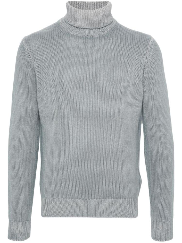 Dell'oglio roll-neck knit jumper - Grey Cover