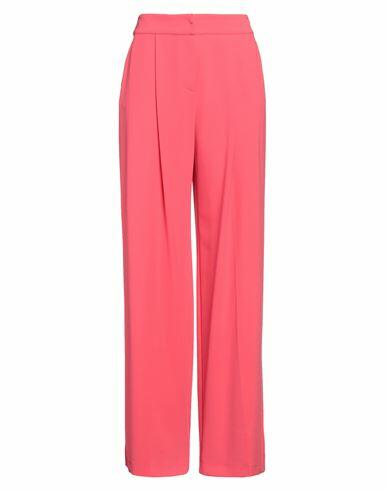 Patrizia Pepe Sera Woman Pants Coral Polyester, Elastane Cover