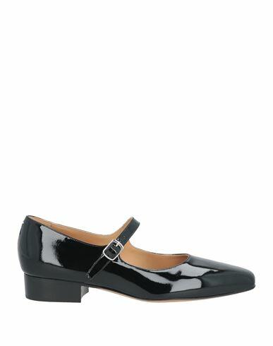 Maison Margiela Woman Ballet flats Black Leather Cover