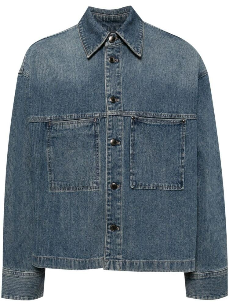 Wooyoungmi corduroy denim jacket - Blue Cover