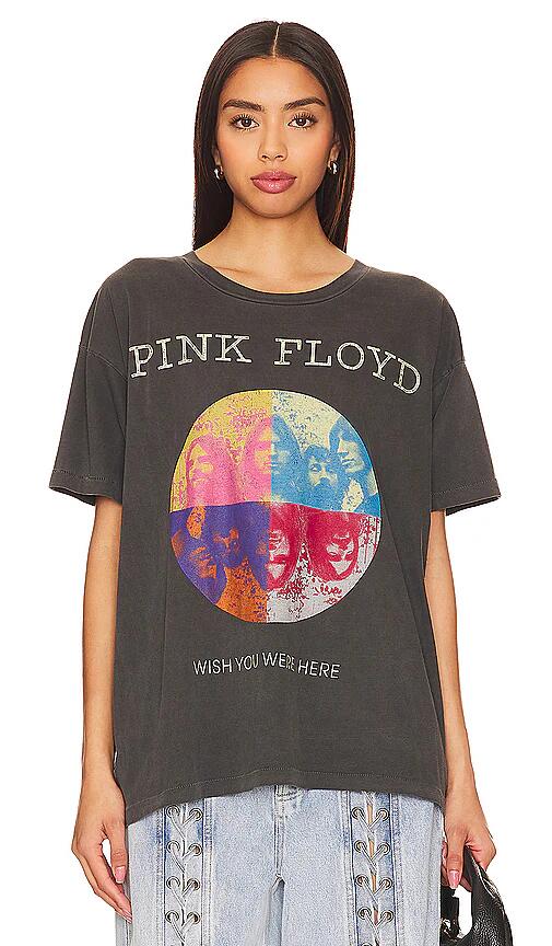 DAYDREAMER Pink Floyd Wish You Were Here Tee in Black Cover