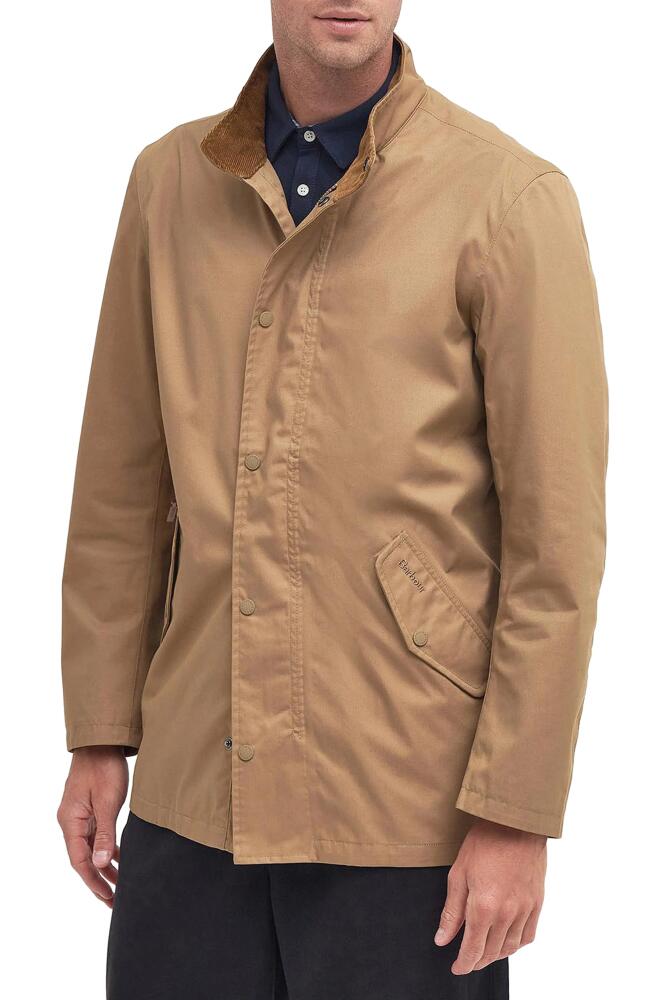 Barbour City Chelsea Waterproof Jacket in Sand Cover