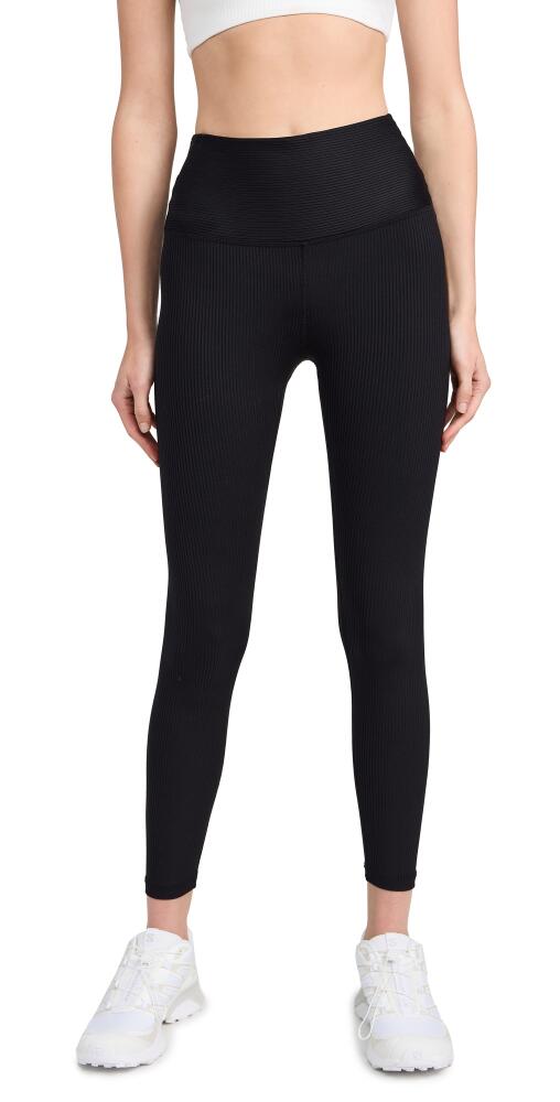 Year of Ours Ribbed 7/8 Leggings Black Cover