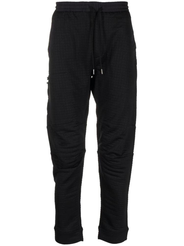 Maharishi drawstring-fastening track pants - Black Cover