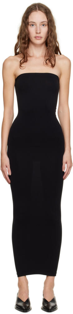 Wolford Black Fatal Maxi Dress Cover