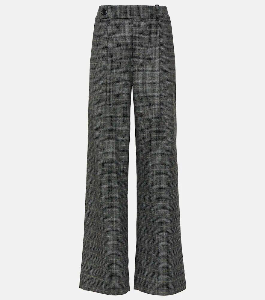 Proenza Schouler White Label checked wide-leg pants Cover