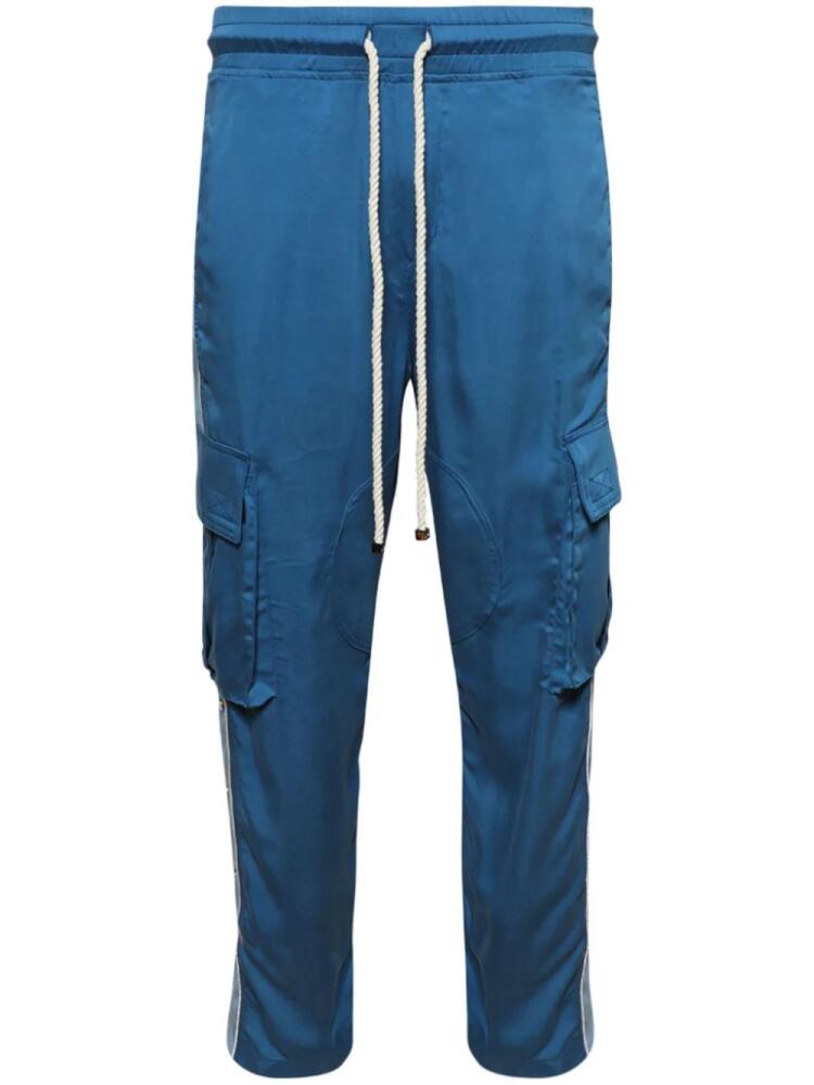 Nahmias track cargo pants - Blue Cover