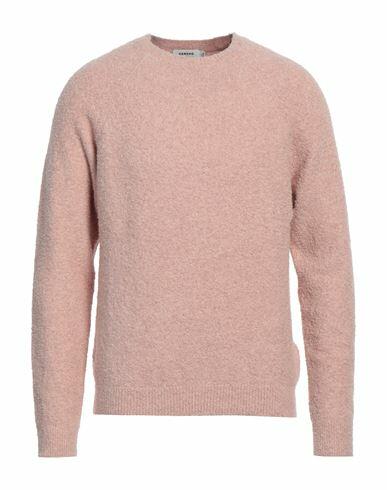 Sandro Man Sweater Pink Cotton, Polyamide, Elastane Cover