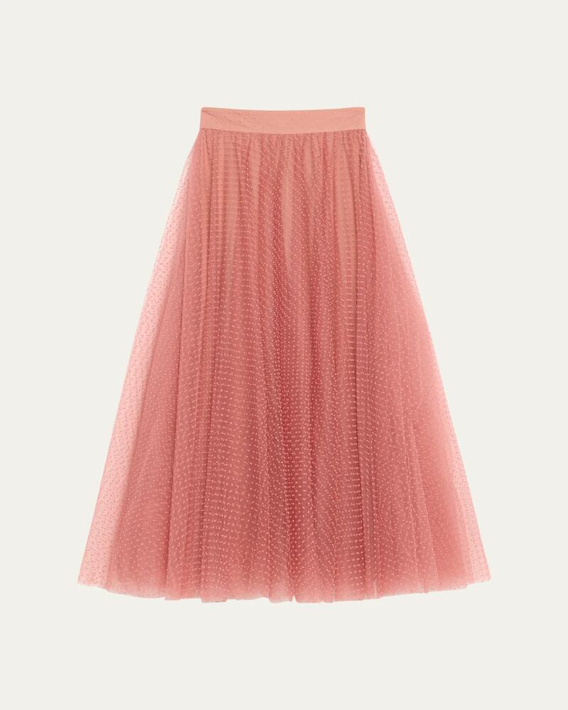 Zimmermann Tulle Polka Dot Skirt Cover