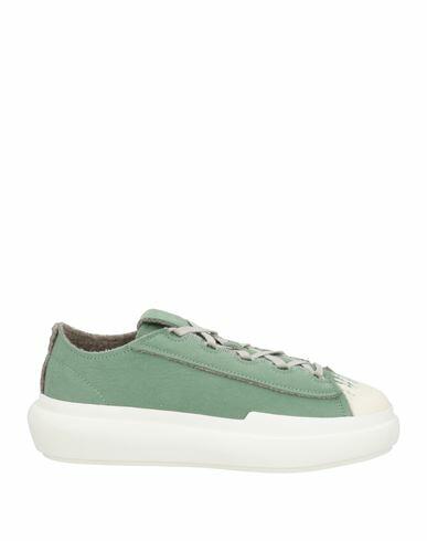 Y-3 Woman Sneakers Light green Leather Cover