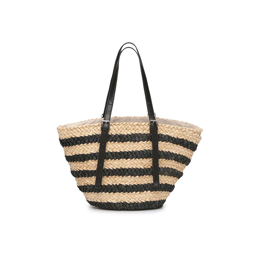 Crown Vintage Stripe Tote | Women's | Black/Tan Cover