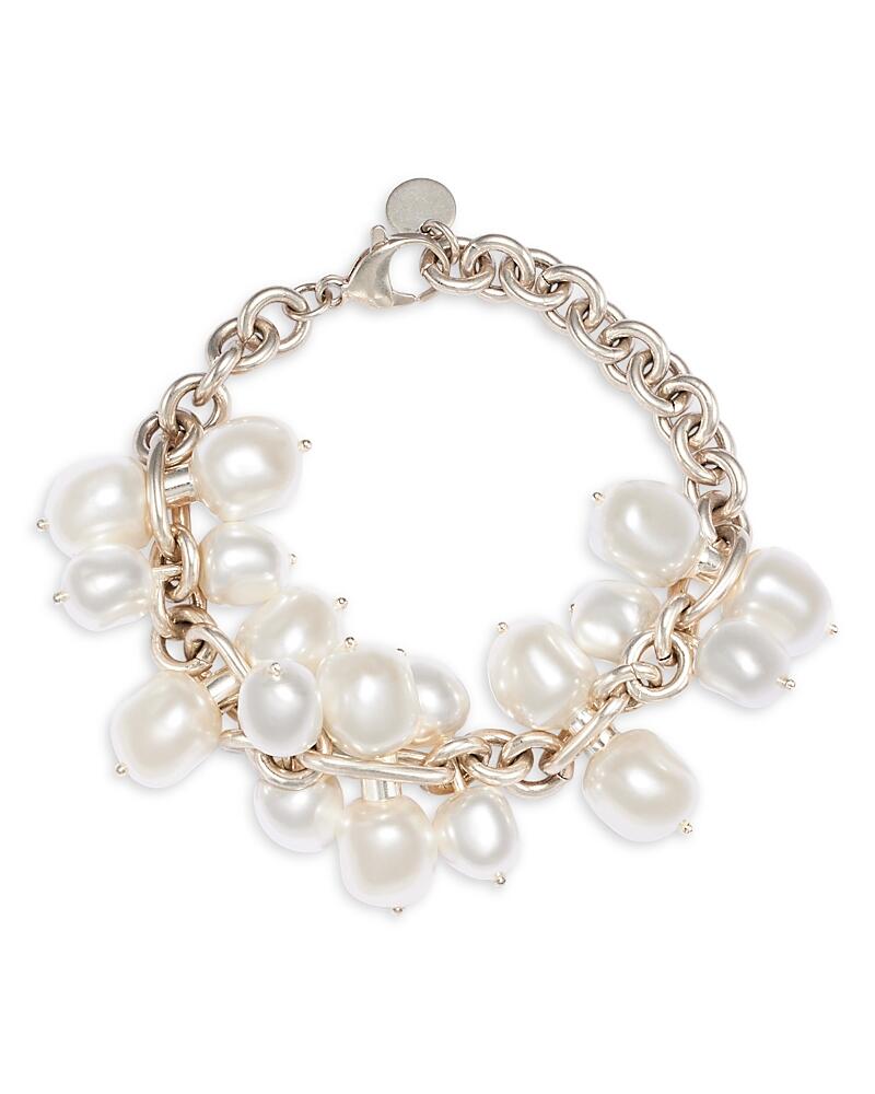 Cult Gaia Imitation Pearl Dangle Cluster Dolly Bracelet Cover