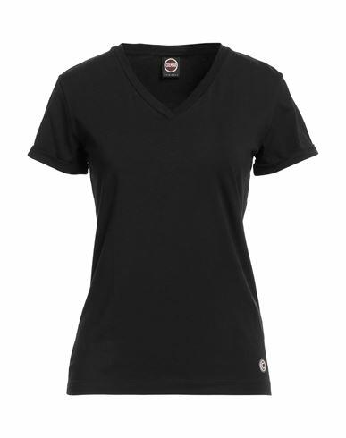 Colmar Woman T-shirt Black Cotton, Modal, Elastane Cover