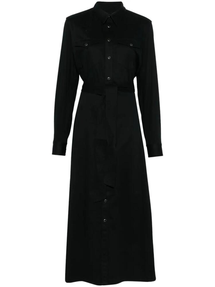 Polo Ralph Lauren shirt midi dress - Black Cover