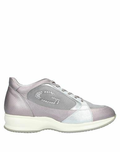 Alberto Guardiani Woman Sneakers Grey Soft Leather Cover