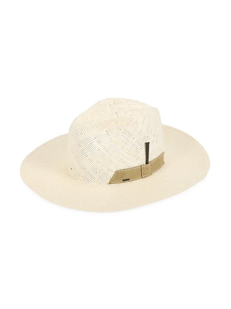 Bailey Hats Men's Imblay Paper Fedora Hat - Unbleached Cover