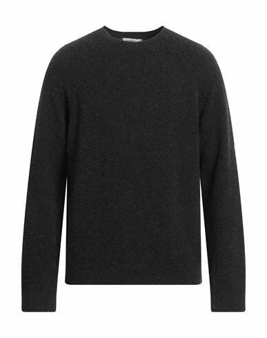 Sandro Man Sweater Steel grey Cotton, Polyamide, Elastane Cover