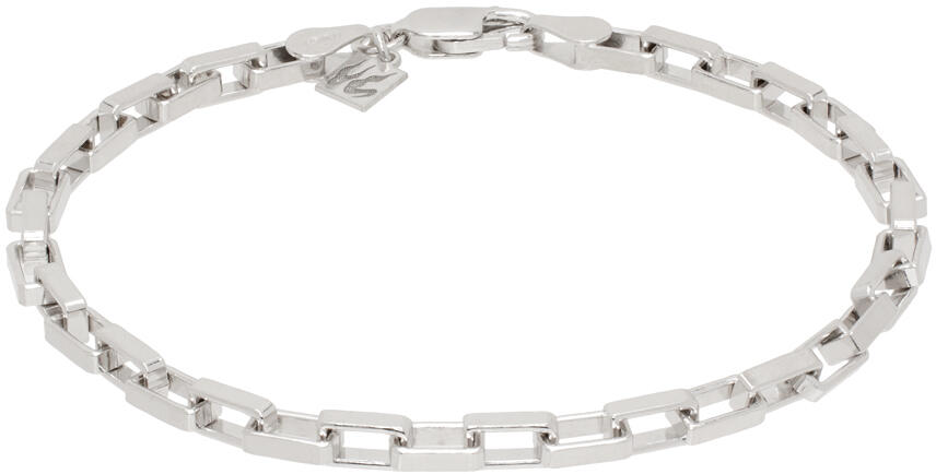 Veneda Carter SSENSE Exclusive Silver VC008 Thick Bracelet Cover