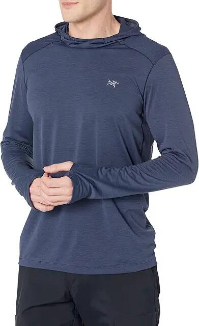 Arc'teryx Cormac Hoodie (Black Sapphire Heather) Men's Clothing Cover