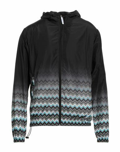 Missoni Man Jacket Black Polyamide Cover