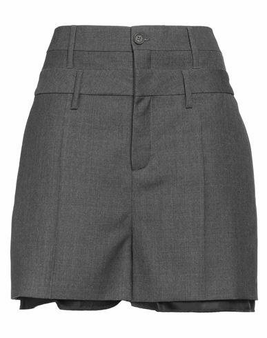 Ambush Woman Shorts & Bermuda Shorts Lead Virgin Wool Cover