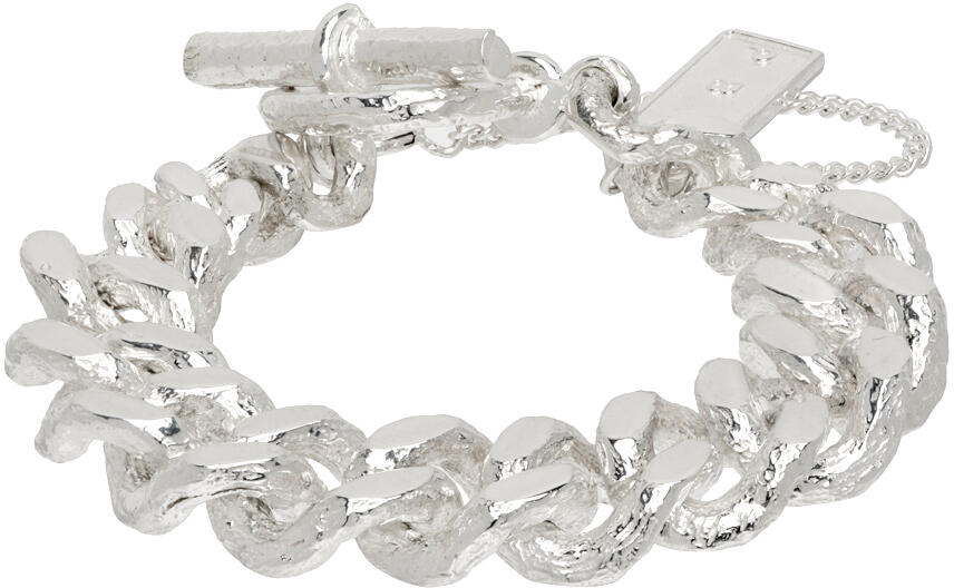 Pearls Before Swine Silver Spliced Link Bracelet Cover