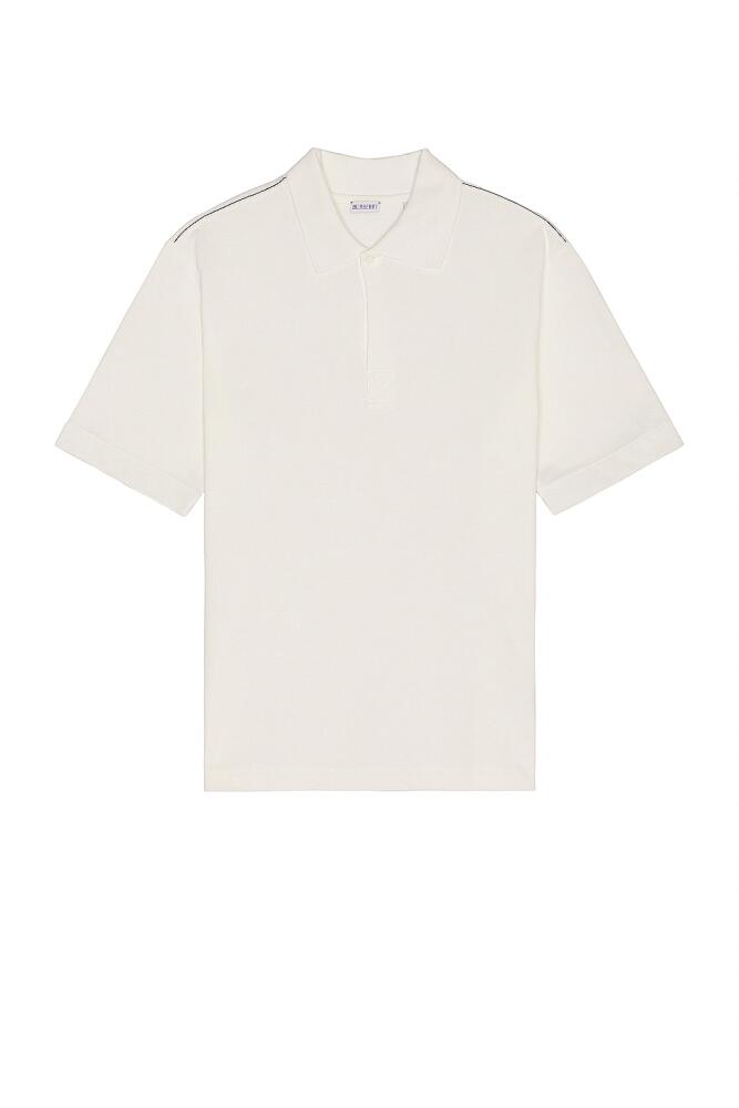 Burberry Basic Polo in Cream Cover