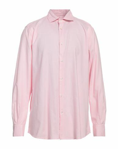 Glanshirt Man Shirt Pink Size 15 ¾ Cotton Cover