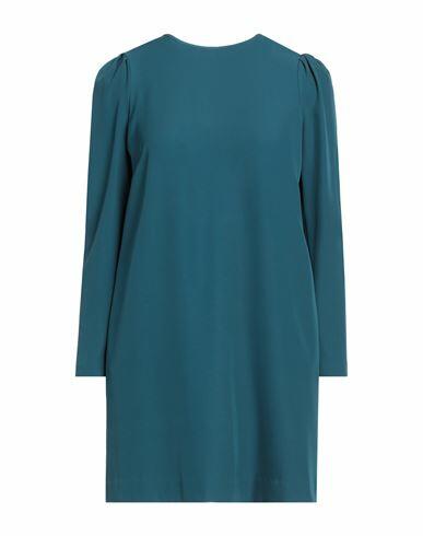 8pm Woman Mini dress Deep jade Polyester, Elastane Cover