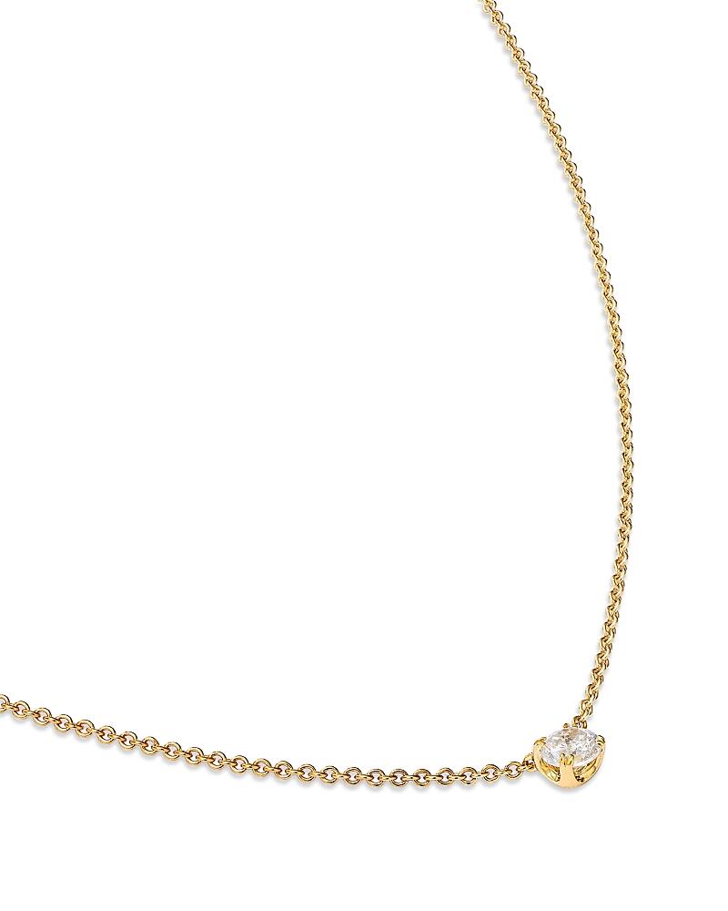 Bloomingdale's Fine Collection Certified Diamond Solitaire Pendant Necklace in 14K Yellow Gold featuring diamonds with the De Beers Code of Origin, 0.20 ct. t.w. - Exclusive Cover