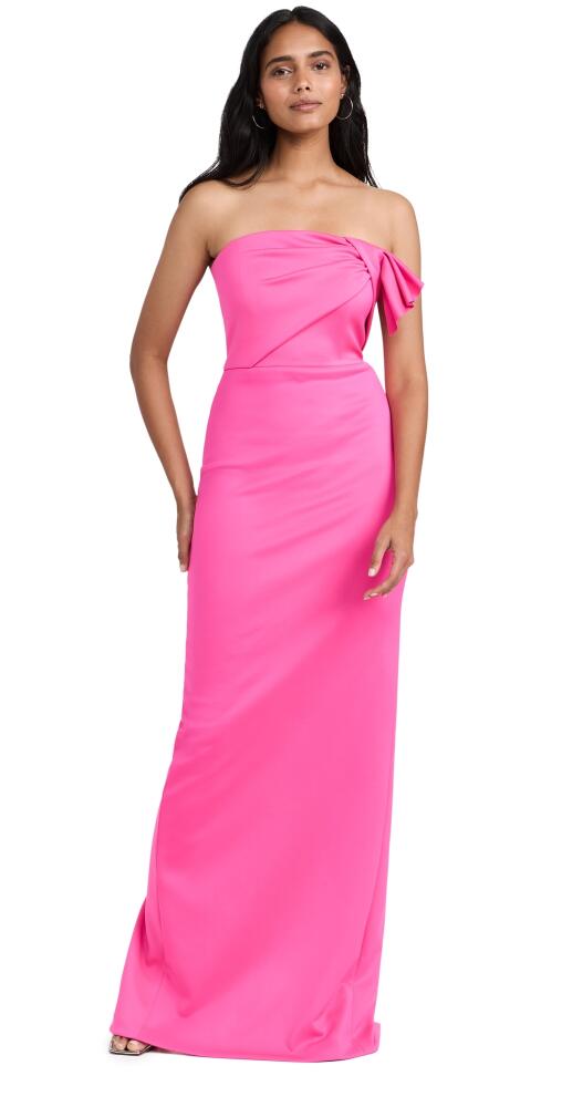 Black Halo Divina Gown Iconic Pink Cover