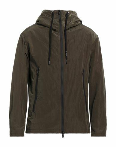 Havana & Co. Man Jacket Military green Polyamide, Polyester Cover