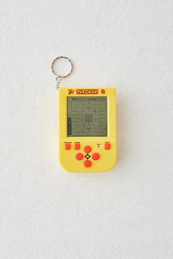 Retro Game Keychain in Yellow Cover