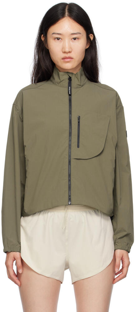 District Vision Khaki Cropped Jacket Cover