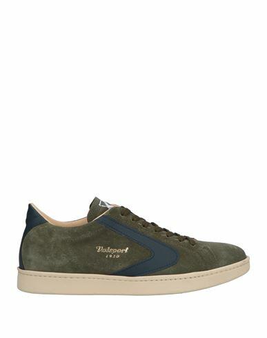 Valsport Man Sneakers Dark green Calfskin Cover