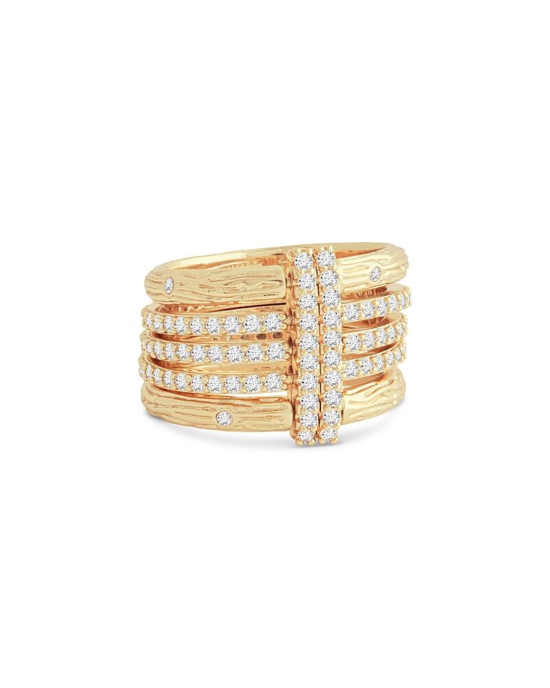 Anabel Aram Enchanted Forest Multi Stack Ring in 18K Gold Plated Cover