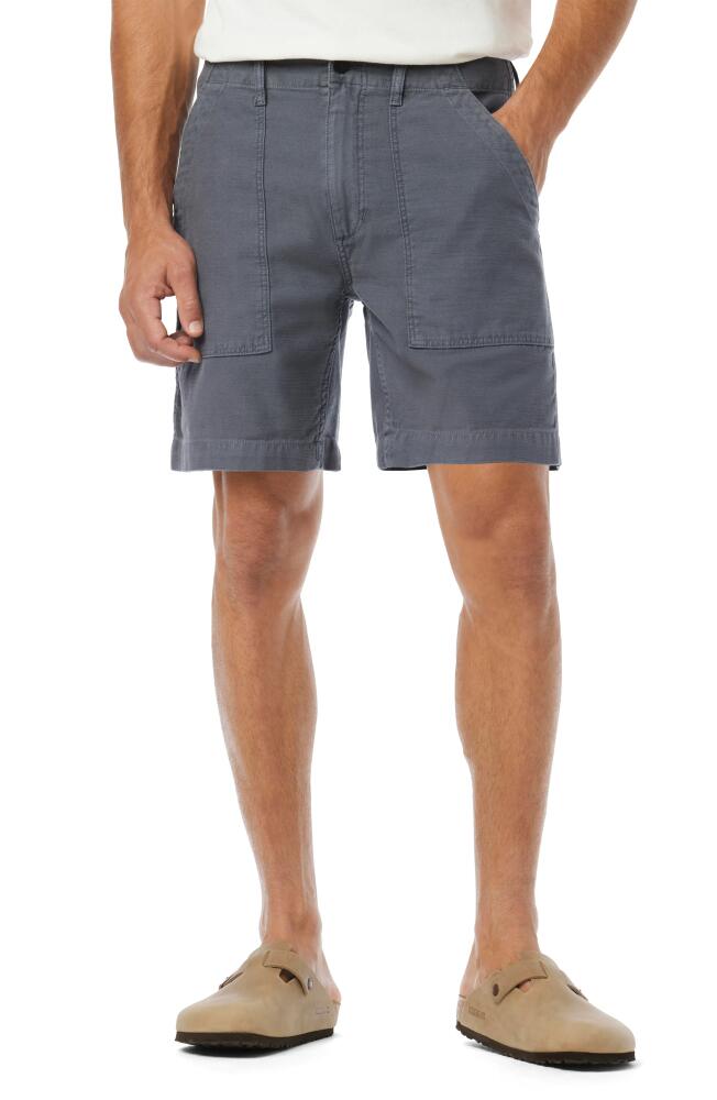 Joe's Fatigue Shorts in Smoke Cover