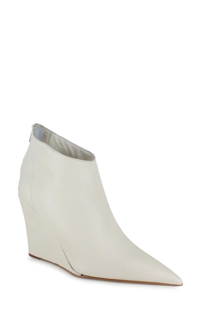 ZIGI Elina Pointed Toe Bootie in Bone Leath Cover