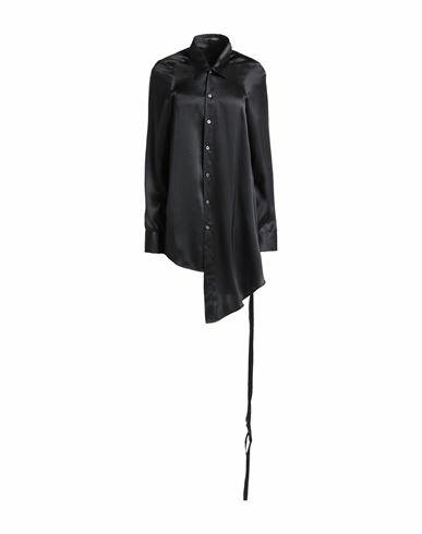 Ann Demeulemeester Woman Shirt Black Silk Cover