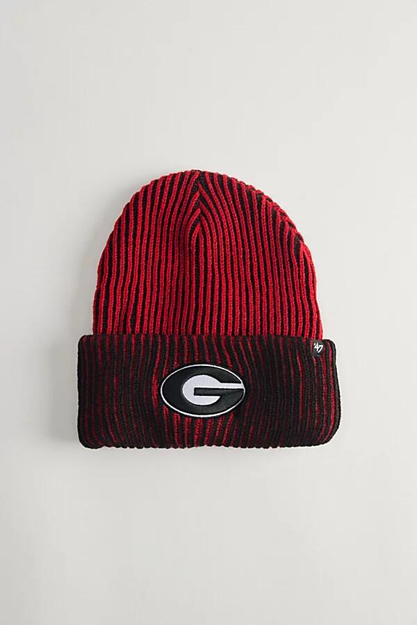 '47 Brand NCAA University Of Georgia Cold Snap Beanie in Red Cover