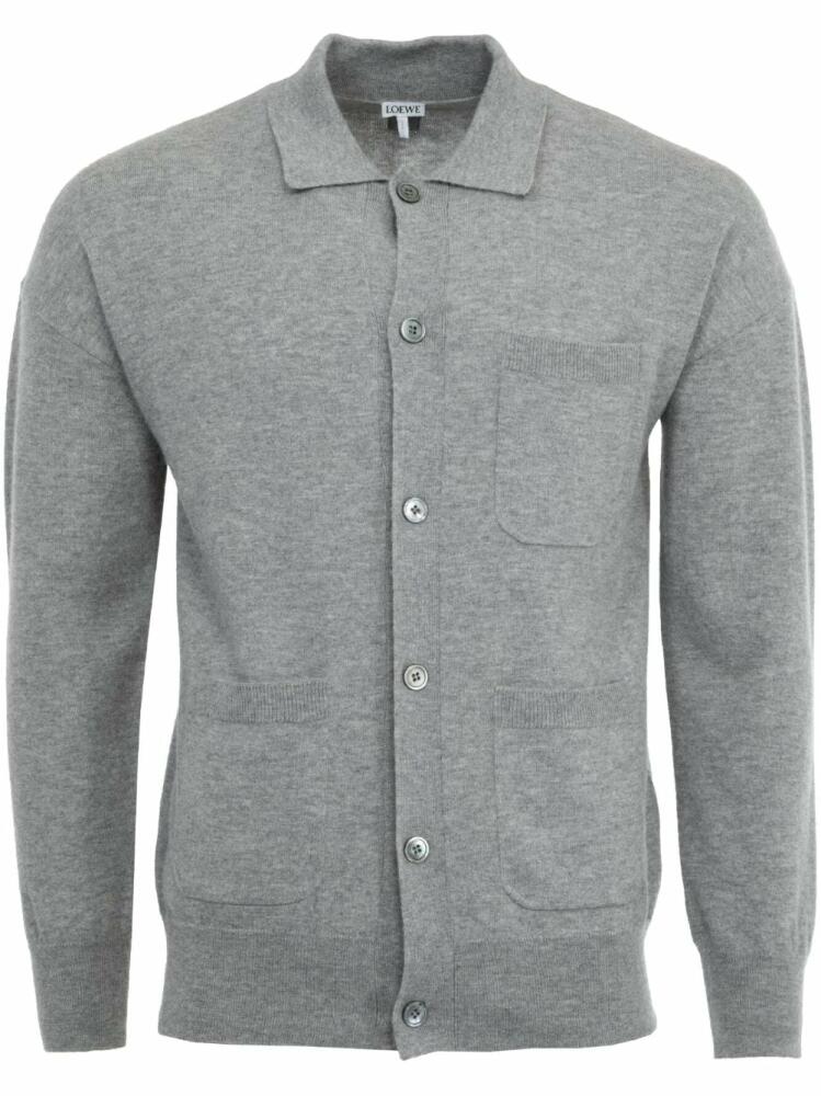 LOEWE wool cardigan - Grey Cover