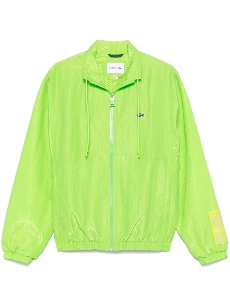 Lacoste ripstop sports jacket - Green Cover