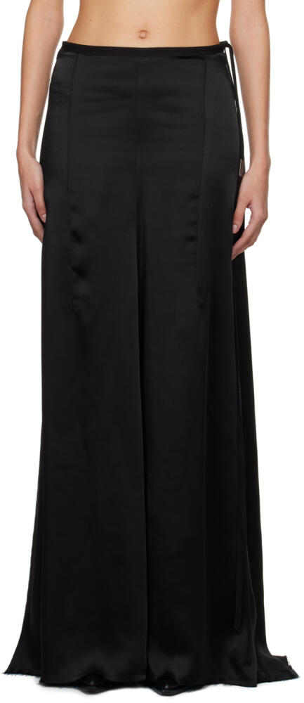 Ann Demeulemeester Black Sita Maxi Skirt Cover